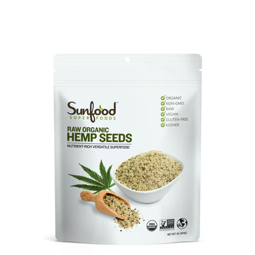 Sunrise Organics - Hemp Seeds 1lb - Wellness Overstock