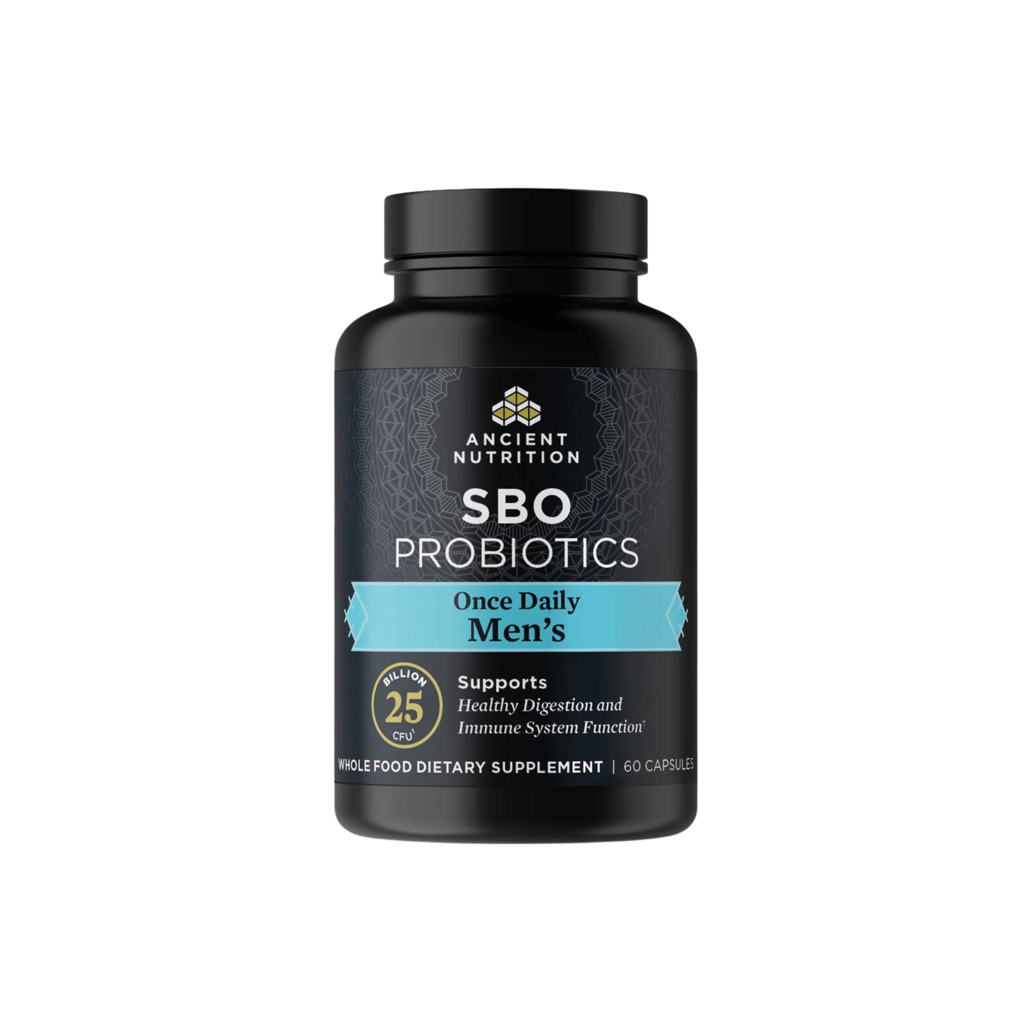 Ancient Nutrition SBO Probiotics Men’s Once Daily 30ct – Digestive & Immune Support - Wellness Overstock