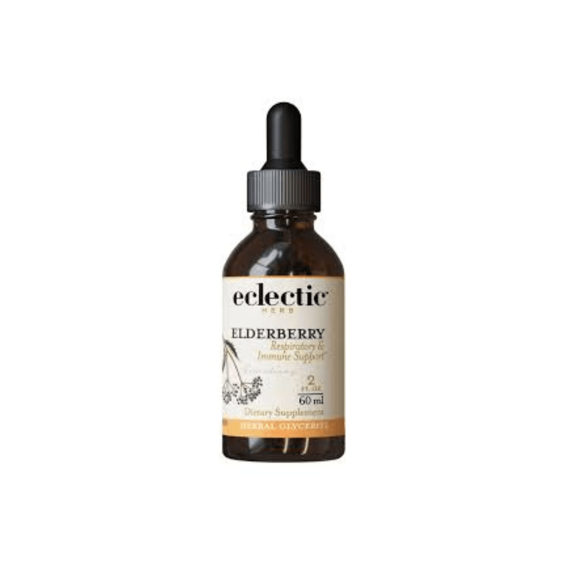 Eclectic Elderberry 2oz – Immune Support Herbal Extract - Wellness Overstock