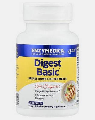 Enzymedica Digest Basic – 30 Capsules - Wellness Overstock