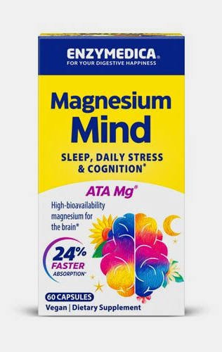 Enzymedica Magnesium Mind – 60 Capsules - Wellness Overstock