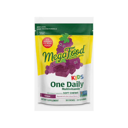 MegaFood Kids One Daily Soft Chews 30ct – Multivitamin for Children - Wellness Overstock