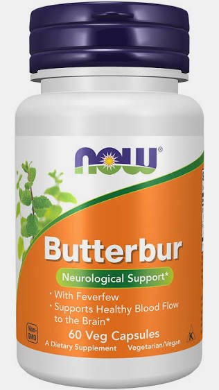 NOW Butterbur Extract – 60 Capsules - Wellness Overstock