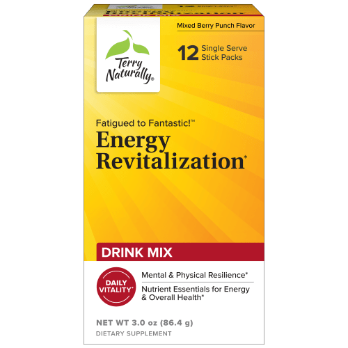 Terry Naturall Energy Revitalization Stick Packs 12 servings - Wellness Overstock