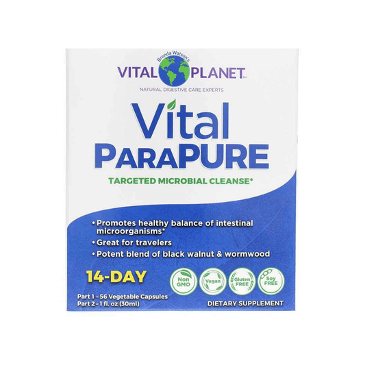 Vital ParaPure 14 Day Cleanse – Herbal Detox & Digestive Support - Wellness Overstock